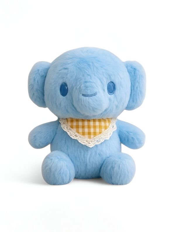 Blue - Plush Elephant Soft Toy for Babies | Adorable Soft Stuffed Animal for Toddlers & Kids LMI14686