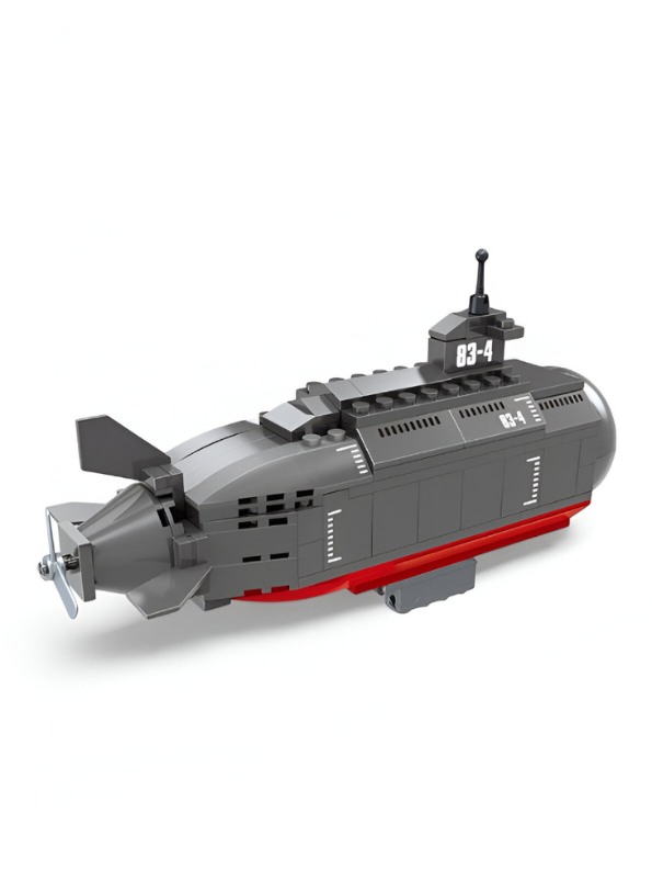 COGO Military Navy Submarine 2-in-1 Building Block Set (No. 7004) – 160 Pieces | Perfect LEGO Alternative for Ages 6+  TV5589