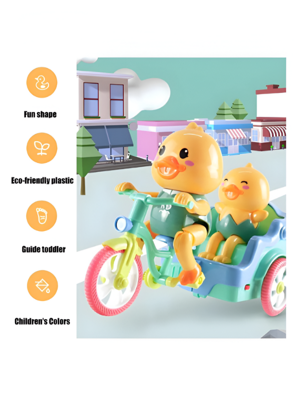 Dancing Duck Electric Tricycle Toy with Music and Lights for Kids LMI11158