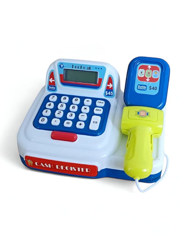 Toy Cash Register with Working Scanner & Accessories | Kids Pretend Play NX15524