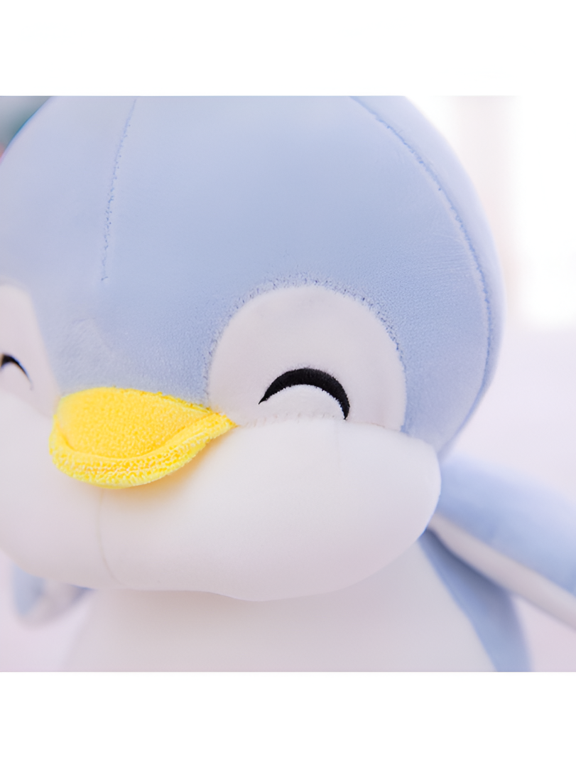 Blue - Happy Waddle Penguin Soft Toy - 7 Inch Plushie for Kids & Adults LMI11604