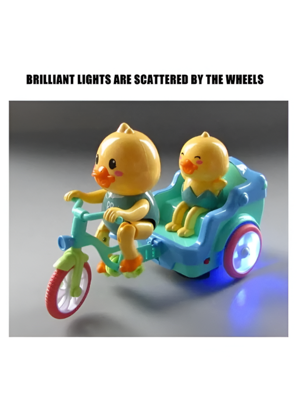 Dancing Duck Electric Tricycle Toy with Music and Lights for Kids LMI11158