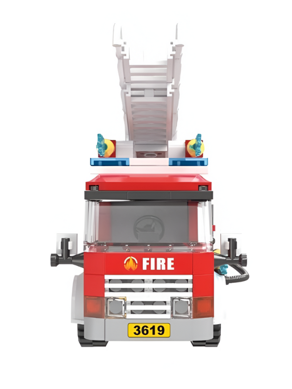 “411-Piece Fire Rescue Building Set – LEGO-Compatible Fun with Vehicles & Mini Figures for Ages 6+” TV1028