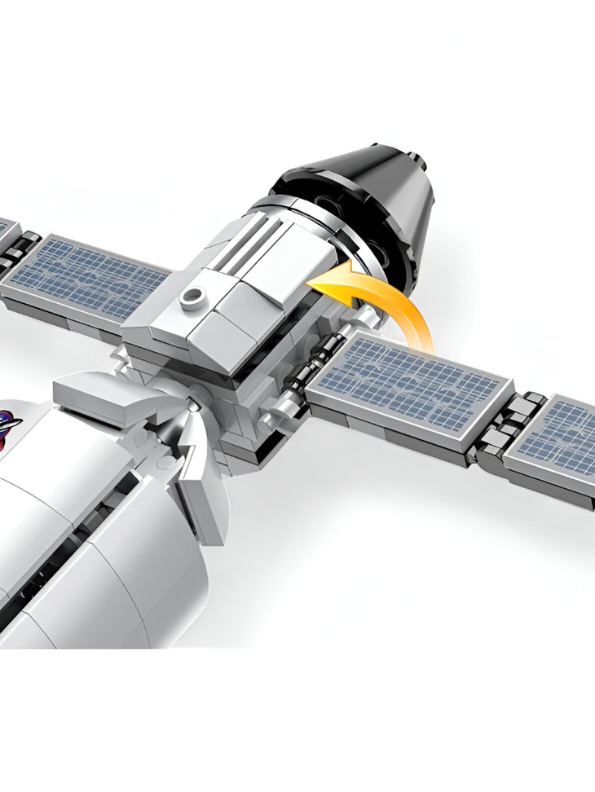 COGO Space Voyager Building Blocks Set – LEGO-Compatible 3-in-1 Rocket & Space Station (176 Pieces) | Ages 6+ | Model TV5631