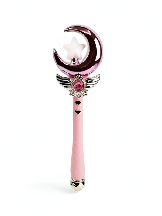 Sailor Moon Moon Stick Wand Replica | Pink Cosplay Accessory NX12487