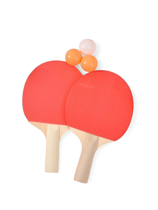 Table Tennis Paddle and Ball Set - Ping Pong Rackets for Beginners & Pros NX13136