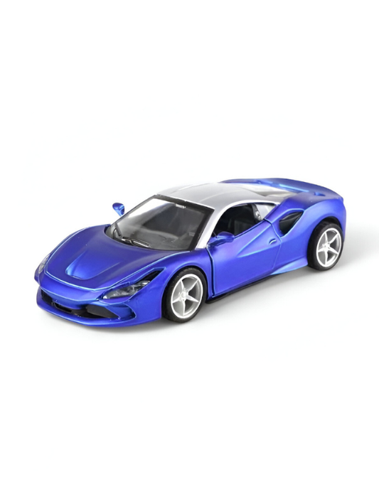 Blue - Ferrari SF90 Spider Diecast Car – Premium Collectible Model | Metal Sports Car Toy for Enthusiasts - Scale 1:32 LMI15654