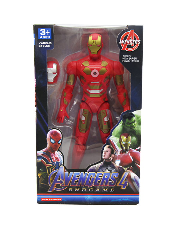 Avengers Endgame Iron Man Toy Figure | Light-Up Superhero Power Action Figure TV626