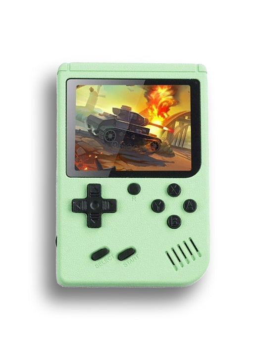 Retro Pocket Handheld Game Console 400 Games - Green