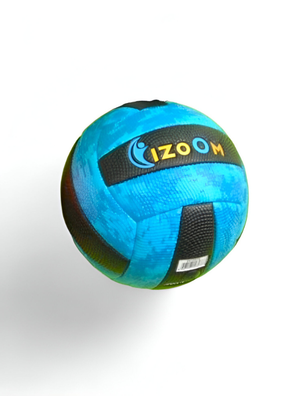 iZoom Blue & Black Outdoor Volleyball – Durable, High-Visibility Beach & Court Ball LMI15660.