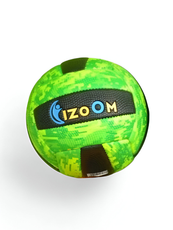 iZoom Green & Black Outdoor Volleyball – Durable, High-Visibility Beach & Court Ball LMI15660.