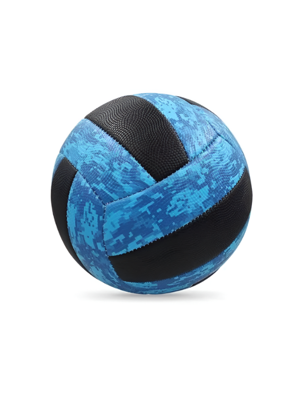 iZoom Blue & Black Outdoor Volleyball – Durable, High-Visibility Beach & Court Ball LMI15660.