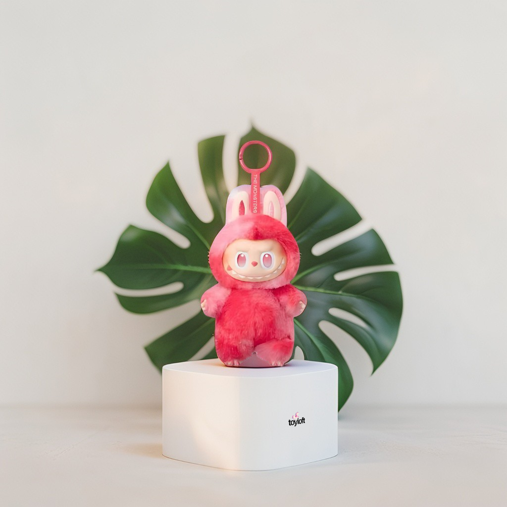 Blind Box - Toffee - Official Authentic Barcoded Pop Mart Labubu Plush Keychain – Limited-Edition Fuzzy Bunny‑Eared Monster