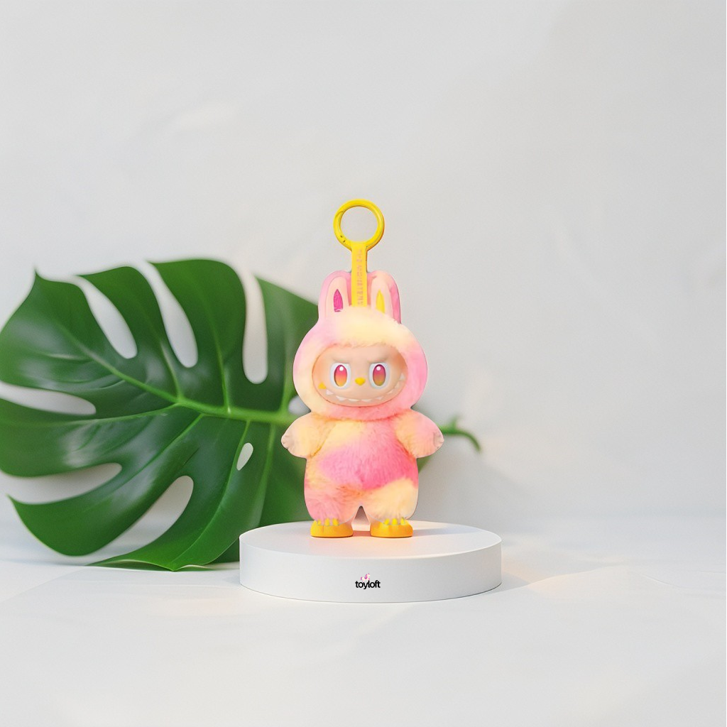 Blind Box - Toffee - Official Authentic Barcoded Pop Mart Labubu Plush Keychain – Limited-Edition Fuzzy Bunny‑Eared Monster