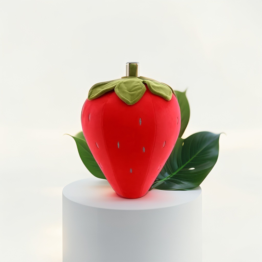 Strawberry 7 Inch Cute Plush Toy for Kids – Adorable Stuffed Soft Toy LMI9569.