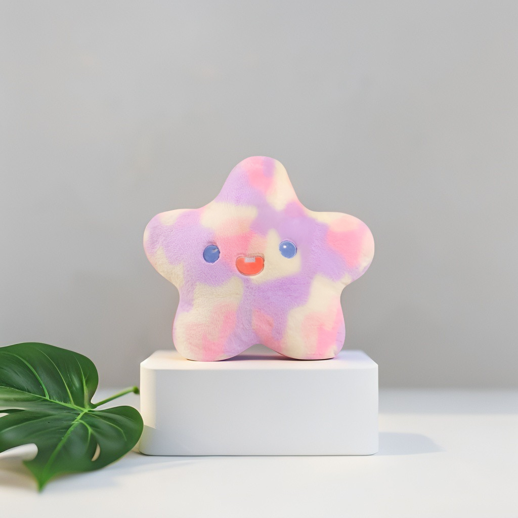 Cute Star-Shaped Plush Toy | Stuffed Star Pillow Soft Toy for Kids & Nursery Decor LMI11602