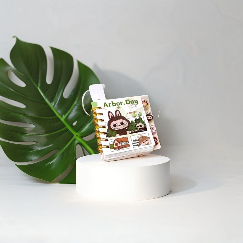 Arbor Day: The Monsters x Pop Mart LABUBU Fancy Notebook NOVHBC-1881333