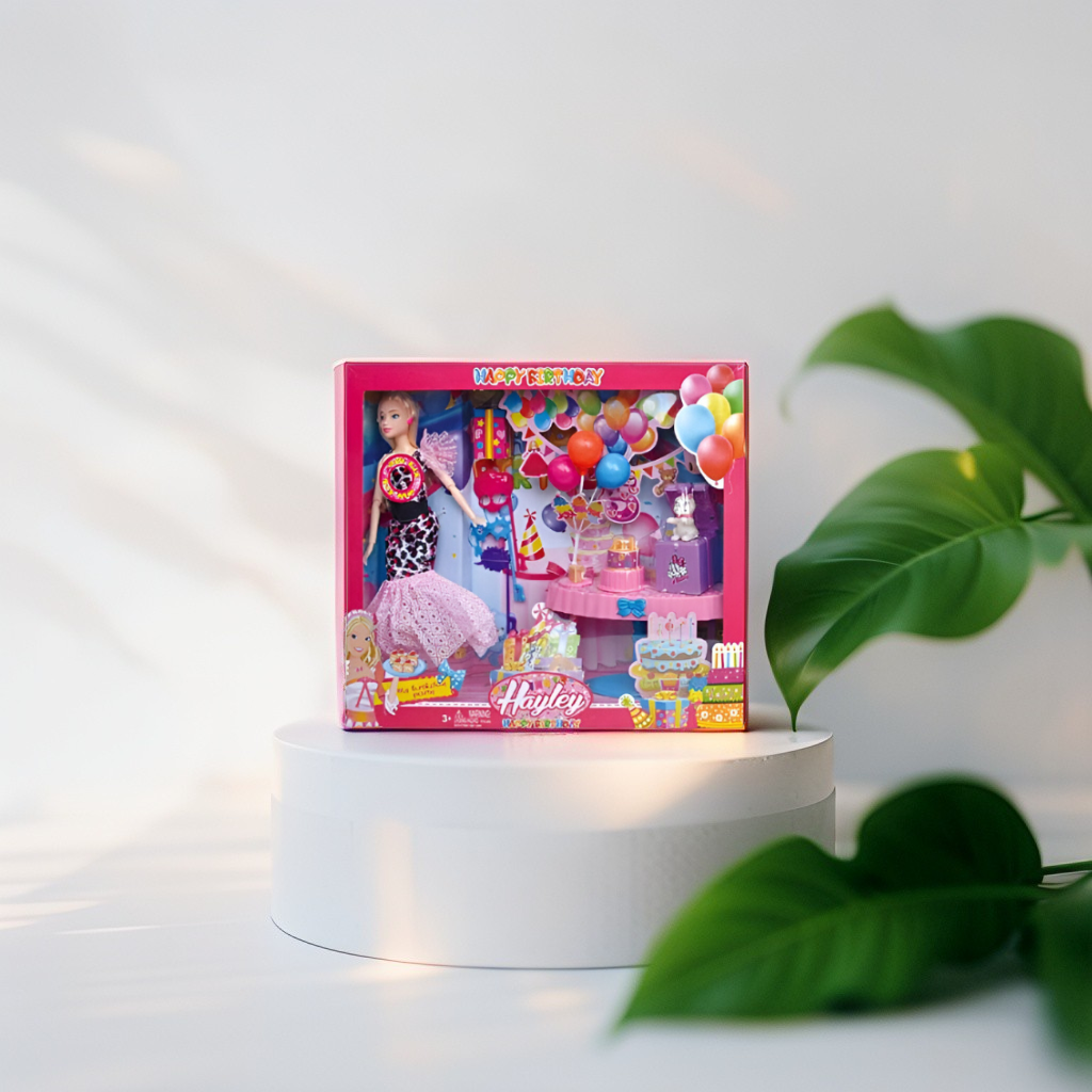 Toys for Girls | Princess Barbie Doll Set & Accessories - Perfect Birthday Gifts for Kids NX13254