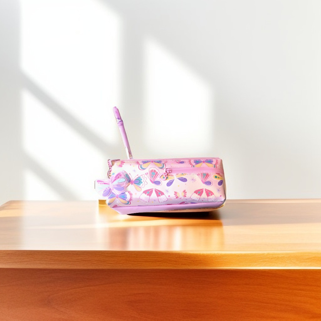 Cute Butterfly Pouch for Kids – Adorable & Durable Storage Bag for School, Travel & Gifts NOVGBT-50005.