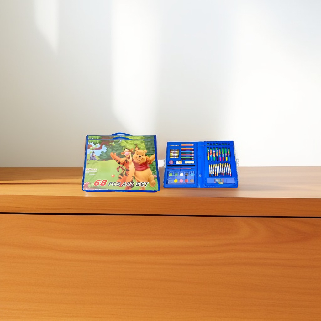 Animal Coloring Set for Kids – 68 pcs Art Set Fun & Easy Art Kit for Toddlers, Preschoolers & Children | Ideal Gift for Boys & Girls NOVHBC-188641.