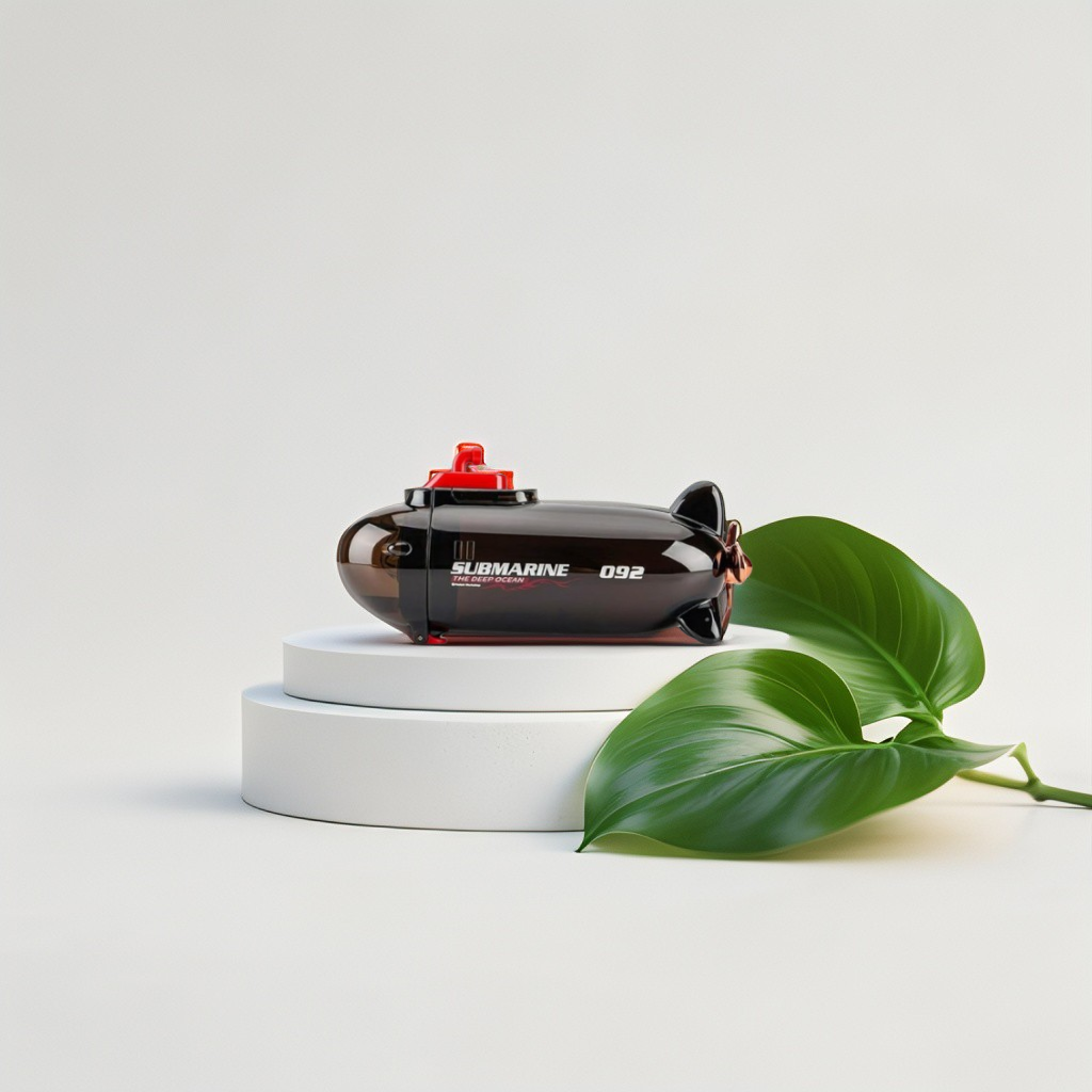 Kids Submarine Water Bottle | Leak-Proof Sipper with Straw | BPA-Free Fun Drinkware for School NOVGBT-TMY-4464