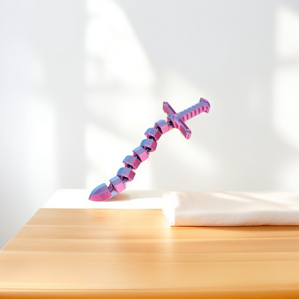 Lavender - Sword Keychain – Miniature Weapon Key Ring | Cool Collectible Gift for Anime, Cosplay & Gamers  NOVGBT-50409.