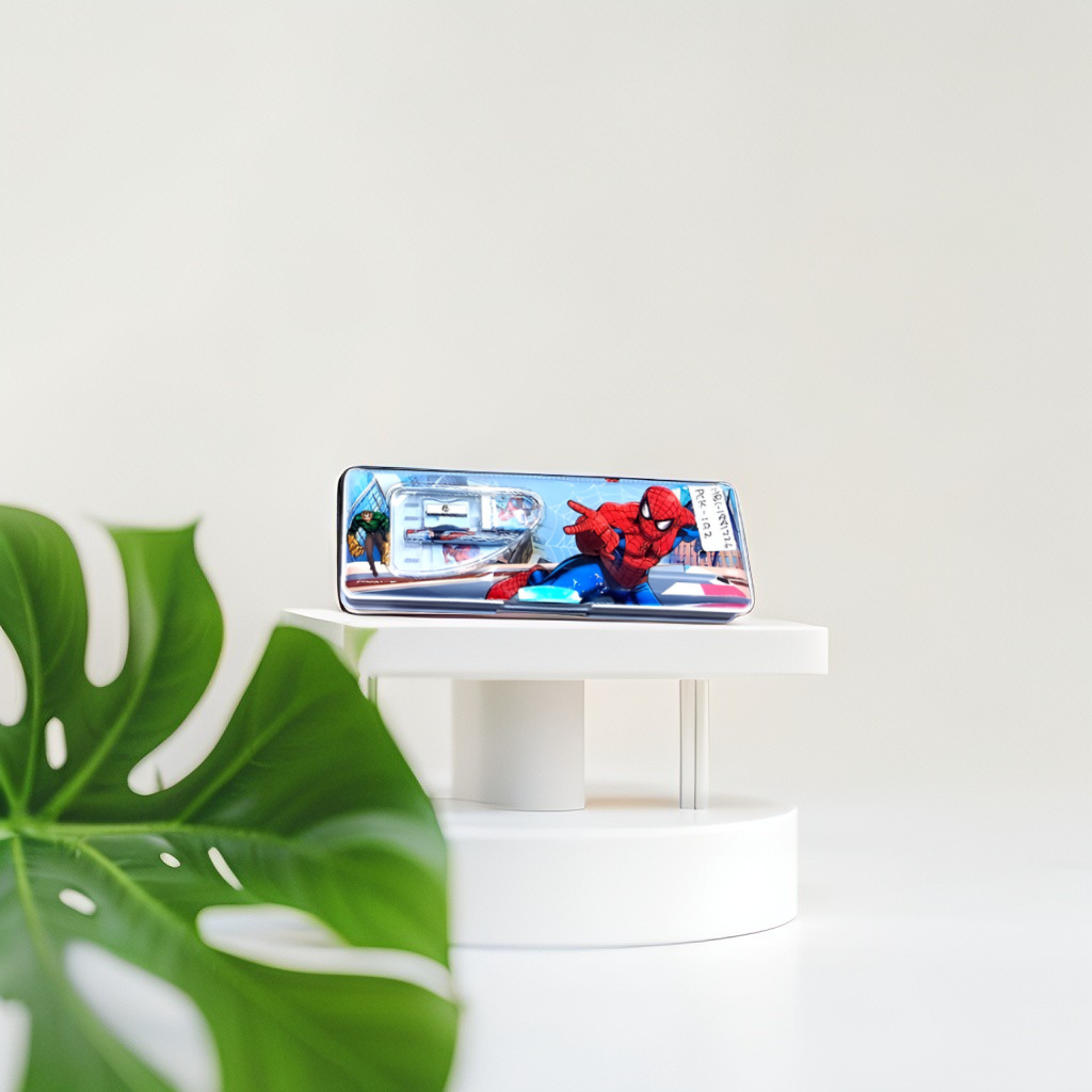 Spider-Man Multi-Compartment Pencil Box for Boys | Marvel Pop-Up Stationery Case with Built-in Sharpener | Back to School Organizer NOVHBC-1881121.