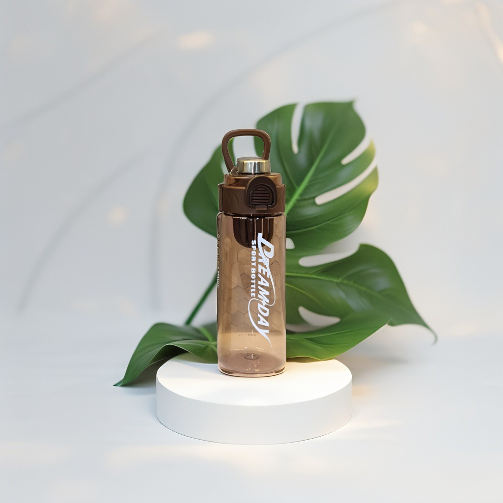 Brown - Dreamday760ML Sport Bottle | Leakproof & BPA-Free Water Bottle for Gym & School | Portable Fitness Gift NOVGBT-50577.