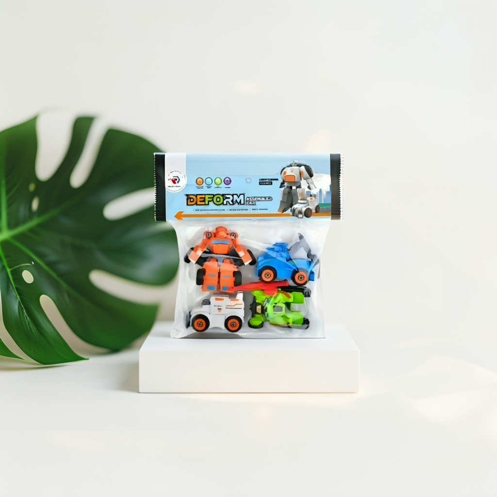 Wheel Warriors Pack – 4-Pack  Vehicles Set | Toy Cars for Kids, Collectors & Gift Idea LMI12587.