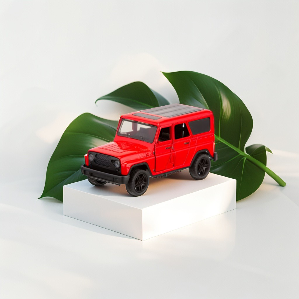 YA3 Hunter – Metal Die-Cast Jeep Pull-Back Car for Kids & Collectors | Russian Military-Style Off-Road Model Vehicle Scale 1:36 LMI15191.