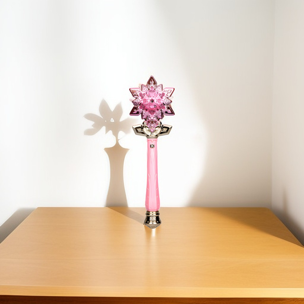 Diamond Magic Wand – Spray Outlet with LED Light & Music | Luxury Water Spray Wand - Pink NX15703.