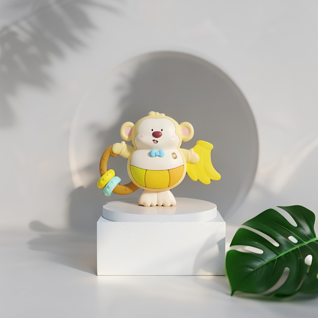 Banana Bunnies – Banana Monkey Baby Finger Piano, Musical Teether & Educational learning toy NX15652.