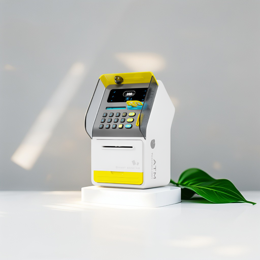 Smart ATM Piggy Bank for Kids – Face Recognition Money Saving Box Educational Toy for Kids NX15689.