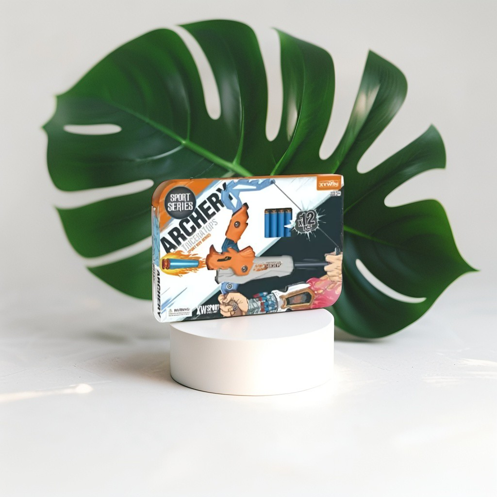 ArrowMaster – Kids Archery Set with 20 Suction Cup Arrows & Soft Bullets | Safe Bow & Arrow Toy Gift for Boys & Girls LMI14409.