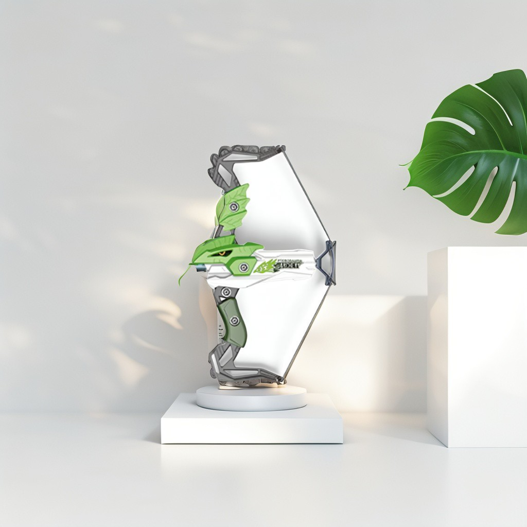 Green - ArrowMaster – Kids Archery Set with 20 Suction Cup Arrows & Soft Bullets | Safe Bow & Arrow Toy Gift for Boys & Girls LMI14409.