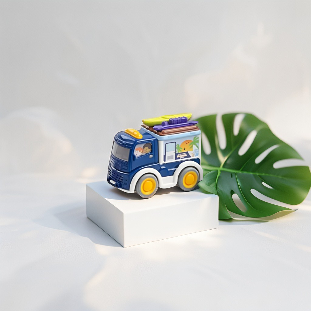 HolidayCruze – Pack of 3 Pull-Back Vacation Vans for Kids | Colorful Travel Van Toy Set for Fun & Imaginative Play LMI14651.