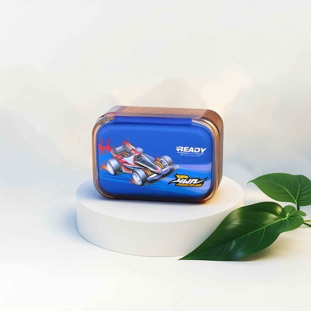 TurboVroom – Sports Car Blister Pouch for Kids | Single Chain Pencil Case | Stylish & Speedy Stationery Bag NOV8792.