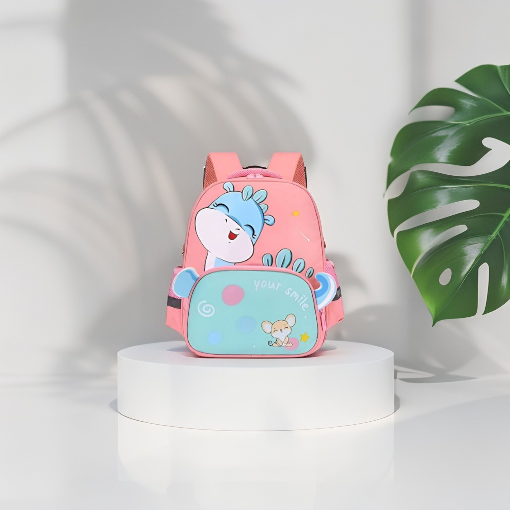 RexiPack – Cute Dinosaur Print Bag for Kids | Waterproof School Backpack | Large Capacity & Fun Design NOVGBT2487.