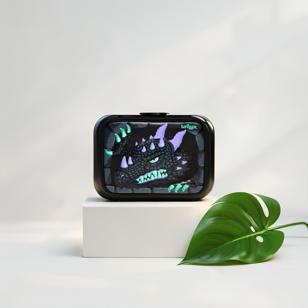 Crocster – Crocodile Face Pencil Pouch for Kids | Single Chain Case | Fun Animal Design for Colour Pens & Stationery NOV8556.