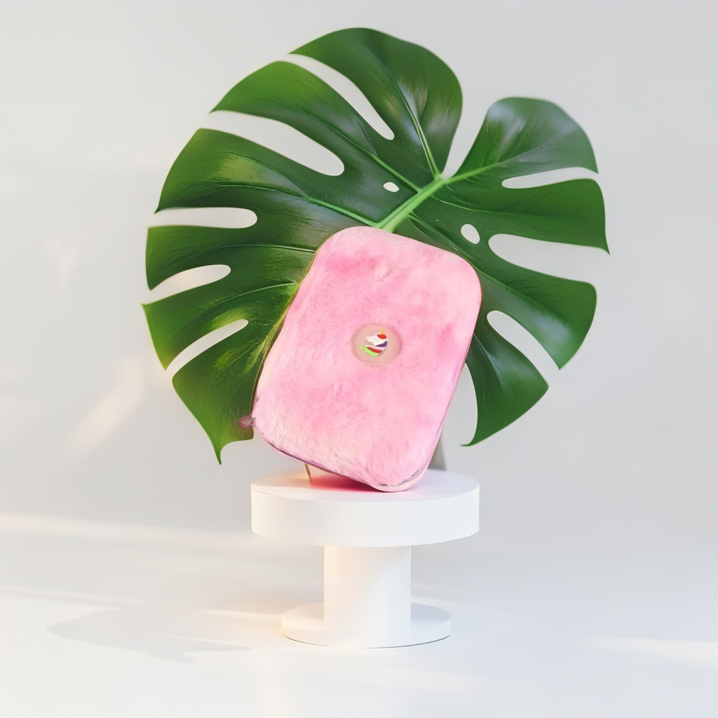 Unicorn Fur Pencil Pouch for Kids – Soft & Cute Single Chain Stationery Bag | Ideal for School & Gifting NOV1691.