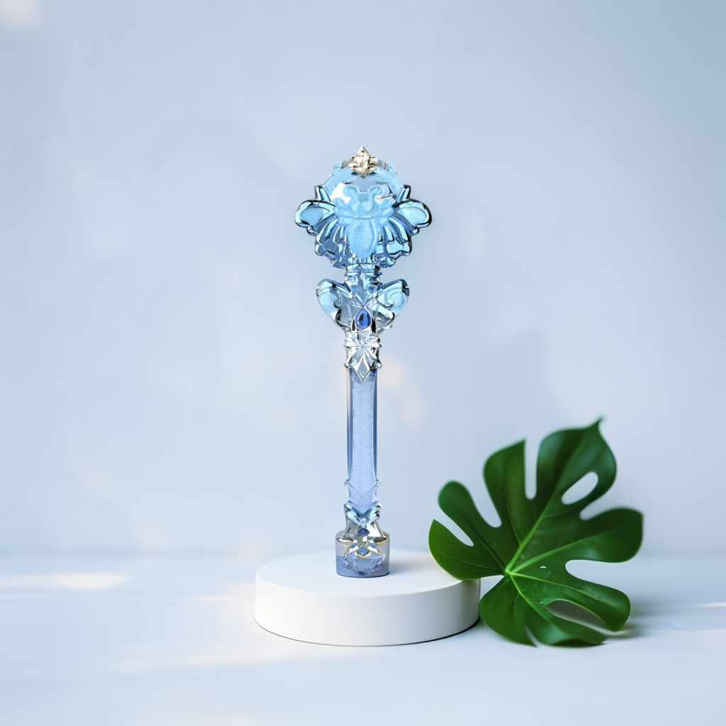 Blue - Enchanted Crystal Wand Prop Replica - Magical Fantasy Staff/Scepter Collectible NX15648