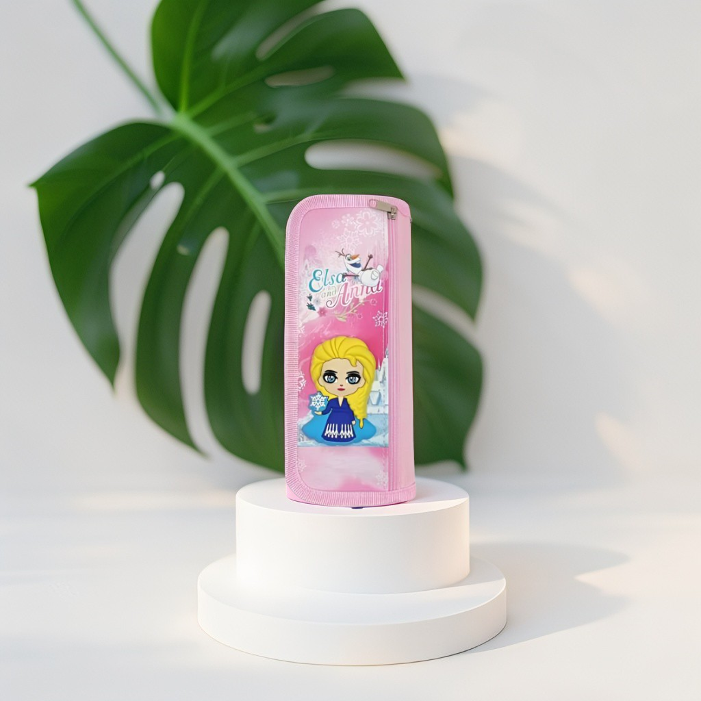 Frozzy – Double Chain, Blister Card Packing | Soft & Cute Zipper Bag NOV6641.