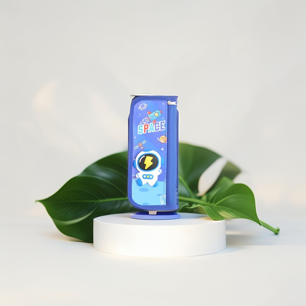 Astropouch – Astro Space Rocket Two Chain Pouch for School & College Kids | Cute Cartoon Design, Durable Stationery Organizer  NOV6646.