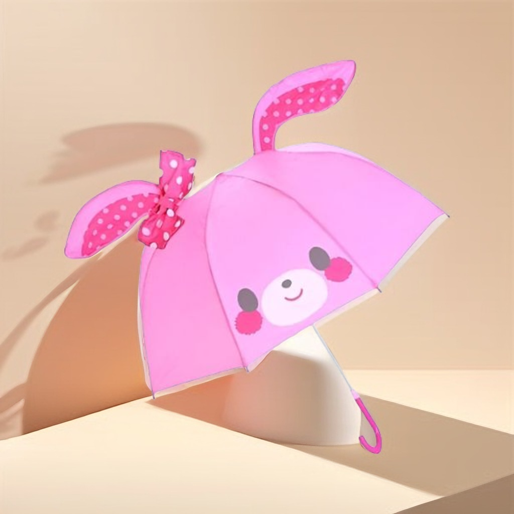 BunnyBrella - Adorable Design with Bunny Ears on Top | Lightweight & Fun Rain Protection NOV6219.