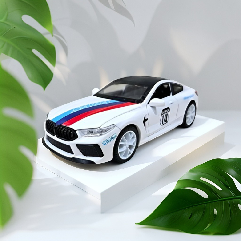 BMW M8 GTR Diecast Car Toy – Premium Metal Model for Collectors & Kids Scale 1:32 TZ-OS1565.