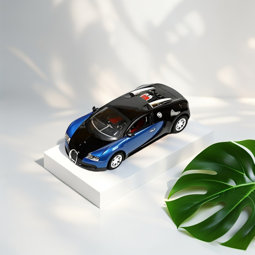 Blue - Bugatti Veyron 16.4 Grand Sport RC Car | Remote Control High-Speed Electric Toy Car for Kids.