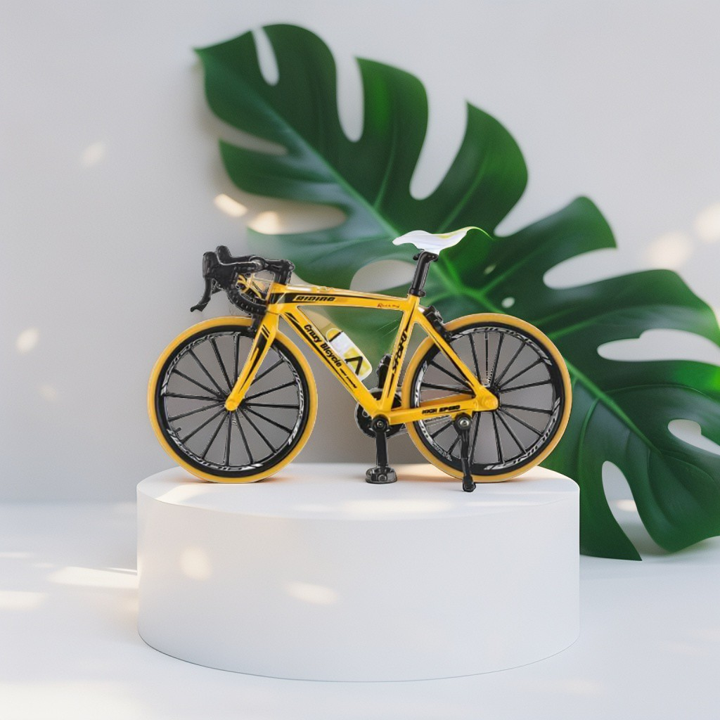 CycloCraft Mini Showpiece Mountain Bike – Alloy Bicycle Decoration for Cycling Lovers & Bike Racers LMI14927.