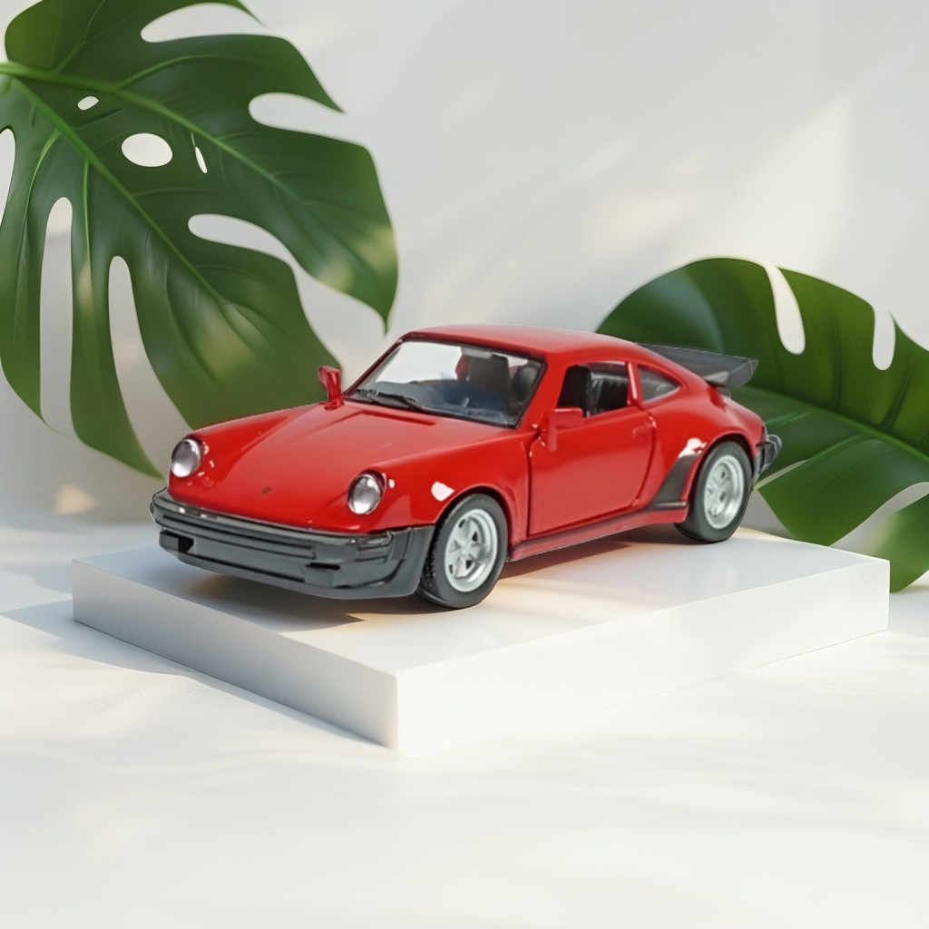1978 Porsche 911 Turbo Diecast Model Car – 1:24 Scale Vintage