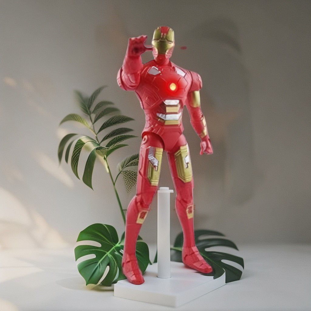 Avengers Endgame Iron Man Toy Figure | Light-Up Superhero Power Action Figure TV626