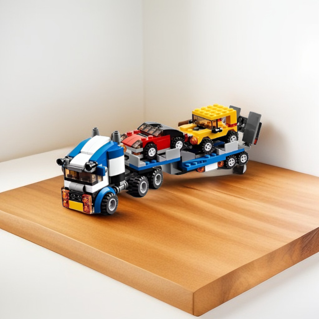 “3-in-1 Transporter Building Brick Set – 264-Piece Educational Construction Toy for Kids 6+ | Architect-Style LEGO Alternative” TV5738